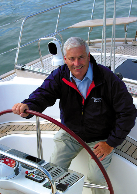 John Charnley multihulls main sail Discovery 50'