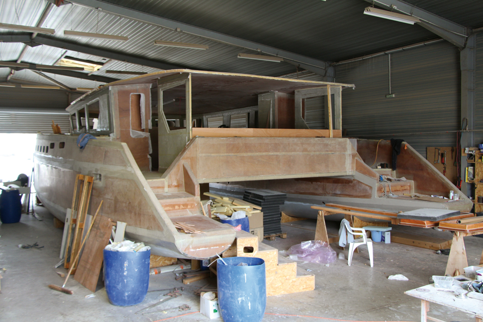 Multihulls Match: wood/epoxy composite or sandwich