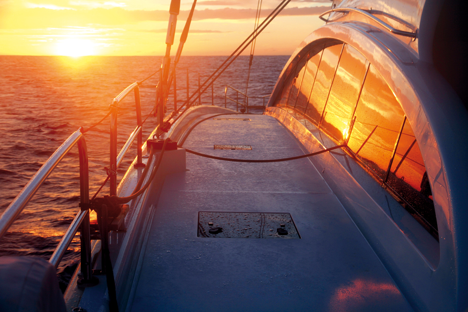 Dream to cross the Atlantic ocean