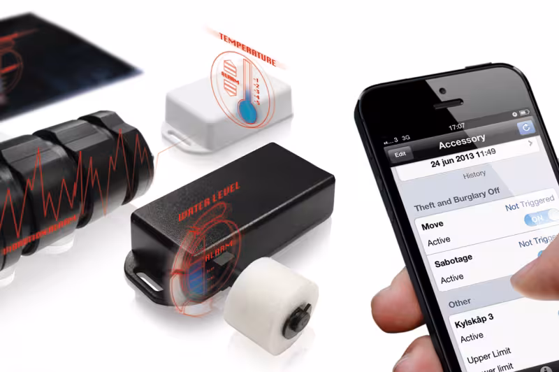 The various systems on the market are all composed of a central unit connected to the battery with integrated GPS and SIM card and battery sensors connected using low frequencies 