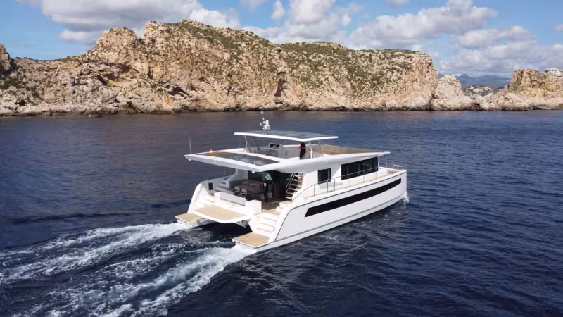 Boatbuilder Silent Yachts is probably the most committed player in the production of electric multihulls today.
