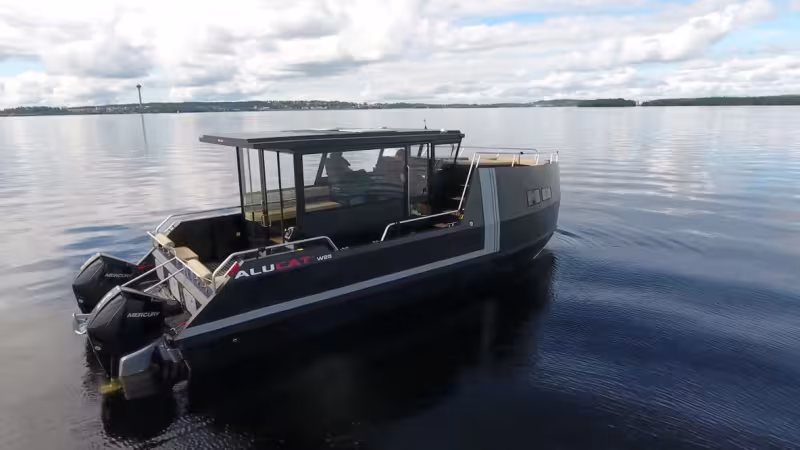 ALUCAT W25 Powercat - Walkthrough - Multihulls World