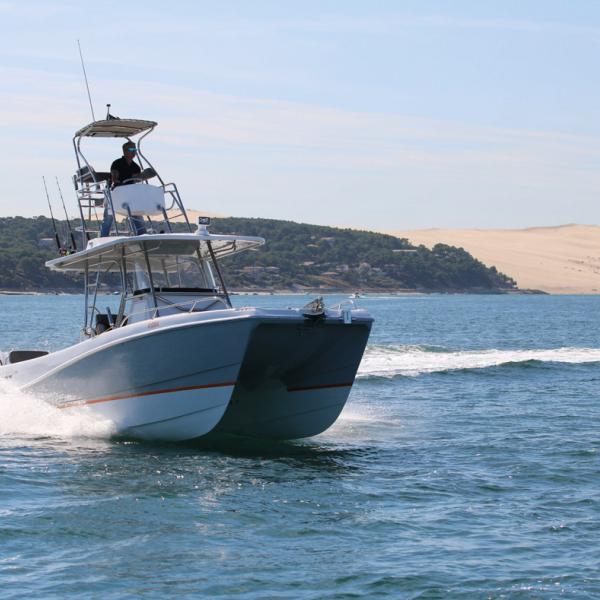 We got to discover the Garnet 300 HT Fly in the very privileged setting of France’s Bassin d’Arcachon.