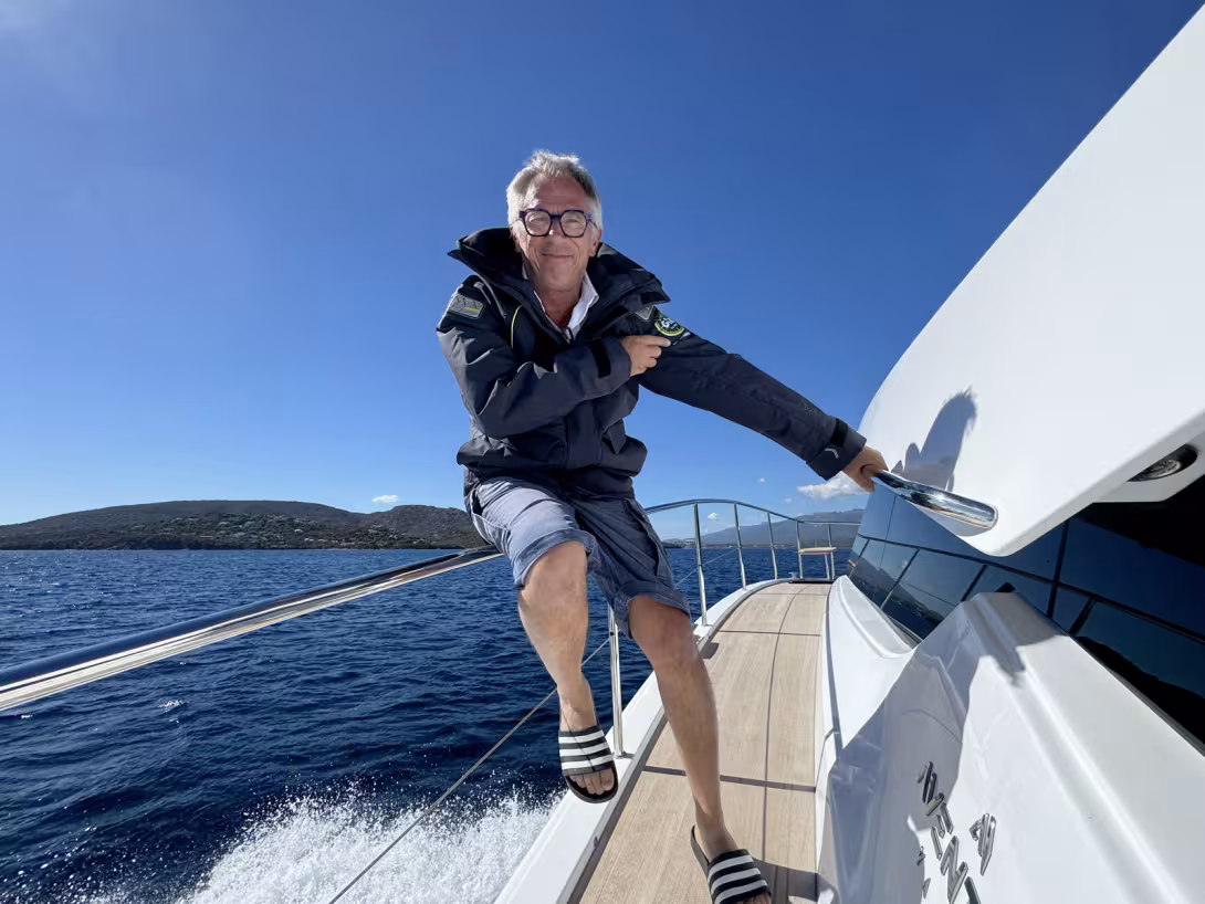 The limited edition OS2 Offshore 50th Anniversary Jacket that Gill gave to the Multihulls World team.
