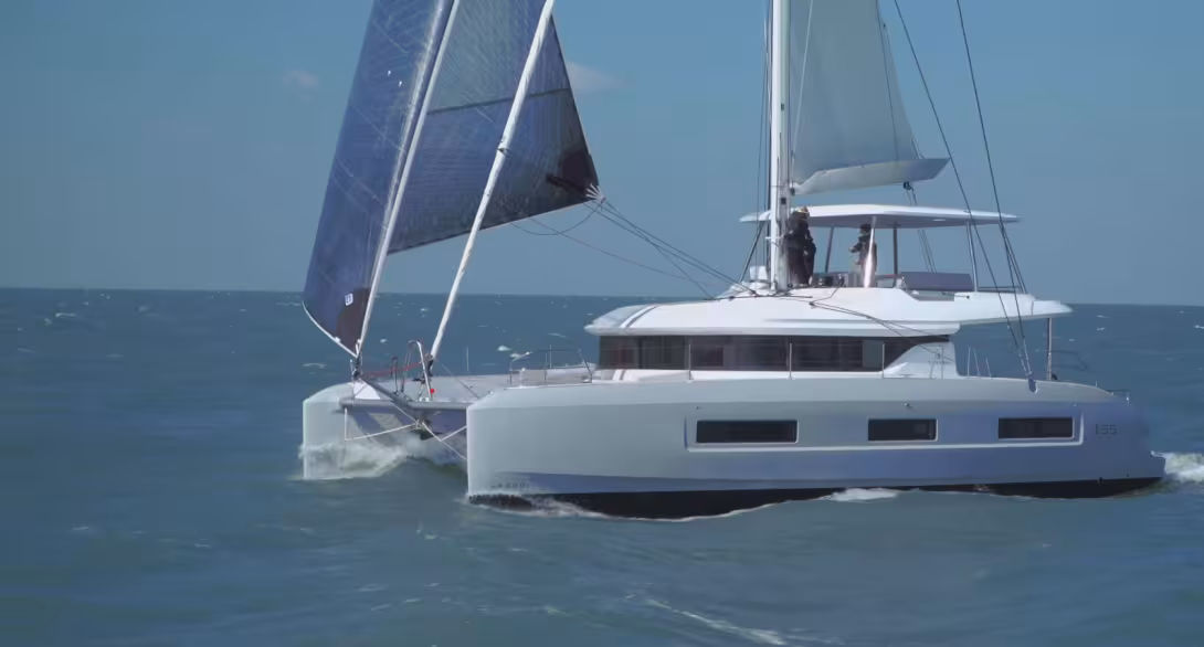 LAGOON 55 Catamaran - Boat Review Teaser - Multihulls World