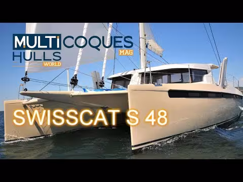 SWISSCAT S48 Catamaran - Boat Review Teaser - Multihulls World - Multicoques Mag